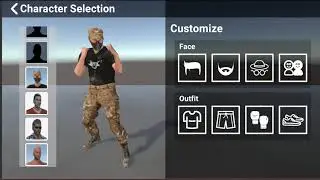 Unity Development: Custom Character Selection Screen Testing