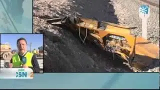 UN TREN ARROLLA A UN CAMIÓN EN JAÉN