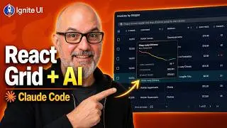 React Data Grid Tutorial with Claude Code, MCP Servers & Ignite UI