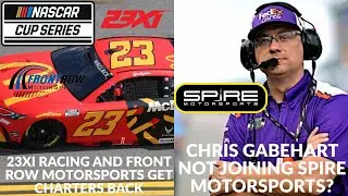 Команды 23XI Racing и Front Row Motorsports получили уставы | Крис Гейбхарт не присоединится к Sp...