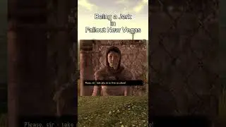 Being a Jerk in Fallout New Vegas #fallout #falloutnewvegas #fnv #memes #falloutmemes #falloutmeme