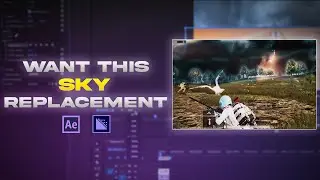 Pubg Mobile (BGMI) Sky Replacement Tutorial After Effects | AE | PUBG | BGMI | Sky Replacement