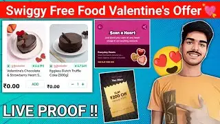 Swiggy free food offer today | Swiggy Scan a heart offer | swiggy scan a heart free 50 cash qr code 