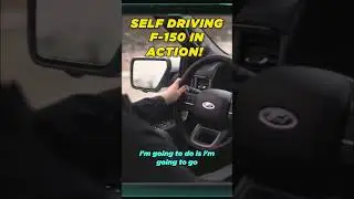 F-150 Lightning Self-Driving Mode Tested! #ford #futuristic #electriccar #f150lightning #f150