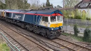 Class 66 | 66747 &lsquo;Made in Sheffield&rsquo; + 66730 &lsquo;Whitemoor&rsquo; | GB Railfreight