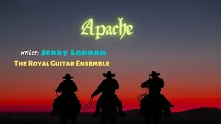 Apache - Claude Ciari - The Royal Guitar Ensemble - Golden Guitar (1967 )(VinylRip)