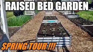 Raised Bed Garden | Spring Vegetable Gardening