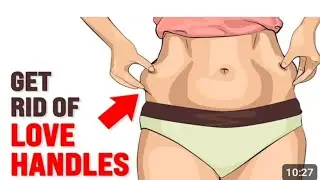 10 minutes love handle workout 🔥 loss love handle workout for women