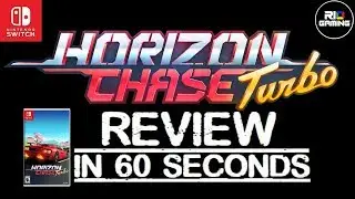 Horizon Chase Turbo REVIEW Nintendo Switch in 60 Seconds