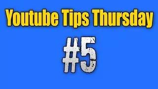Video Editing Software - Youtube Tips Thursday #5