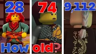 How OLD are People in Ninjago? (Part 2)