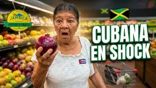 As&iacute; Reacciona 😲 mi Madre Cubana 🇨🇺 a los Supermercados y Mercados Populares en Jamaica⁉️ 