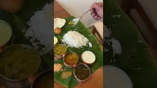 Andhra Meals at Jayanagar #bangalore #karnataka #andhrapradesh