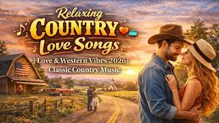 Relaxing Country Love Songs &hearts;️🚘| Love & Western Vibes 2026 | Classic Country Music