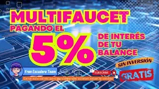 ‼️&iexcl;BRUTAL! Mira cu&aacute;nto puedes GANAR en esta MultiFaucet Sin Inversi&oacute;n