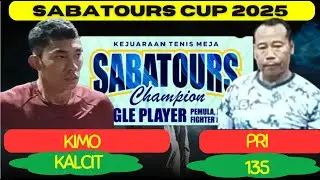 Kimo KALCIT vs PRI 135 (TURNAMEN SABATOURS BABA 2025)