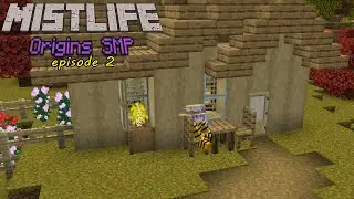 My new Cottage Core Life ❤️ I Mistlife Origins SMP I Episode 2