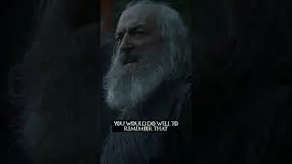Rickard Karstark's Haunting Last Words Before Dying...
