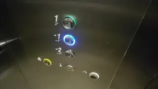 2014 Otis (Gen2?) elevator @City Arena, Trnava, Slovakia
