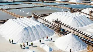 Comment c'est fait : Le Sel de Mer, une Industrie &agrave; 1 Million de Tonnes