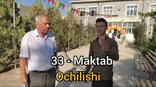 Ilgaldi Maktab ochilishi Qo'shko'pir tumani G'ozovot qishlog'i Shodiyor Bozorboyev