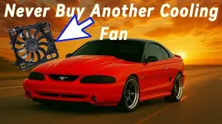 Greatest Cooling Fan EVER? Camaro SS Fan in a Mustang!  | Supercharged SN95 Coyote