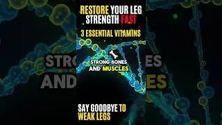 Leg Weakness After 60? Here's How These 3 Vitamins Can Make a Difference!