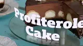 profiterole cake.👍