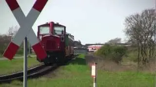[HD]Inselbahn Langeoog im April/Mai 2012