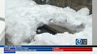 New London County prepares for Sunday snow after day of rain