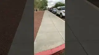 Picked up from school in ATV