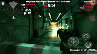 Dead Trigger let's play AJ the mobile gamer Guy episode 1