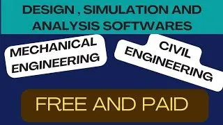 Design And Analysis Softwares : Mechanical And Civil Engineering | CAD & CAE Softwares