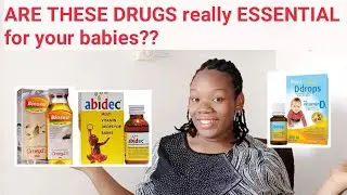 Top 4 ESSENTIAL DRUGS FOR NEWBORN // are they that necessary???