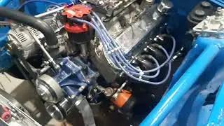 First fire up 347 stroker 289 Block, 87 Mustang Gt