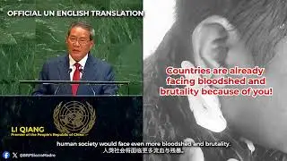 China Lies at the UN General Assembly, but the Philippines stands with law and dignity.