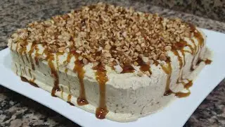 كلاص منزلي / بحجم عائلي للضيافة / بمذاق اللوز و الكراميل / منعش و لذيذ للغاية 😋👌🏻