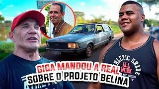 FABIO GIGA FAZ UMA SUPRESA PARA BITELO E SEU PAI - PROJETO BELINA