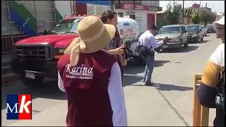 Karina por freno a abusos en Cacalotepec