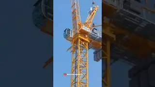 Luffing crane #shorts