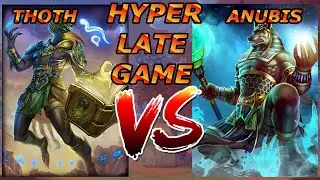 THOTH VS ANUBIS HYPER LATE GAME, WHO WINS? - Masters Ranked 1v1 Duel - SMITE