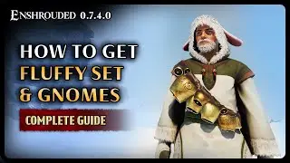 Enshrouded | How to find the Fluffy Cosmetic Set & the Garden Gnomes *IN GAME*