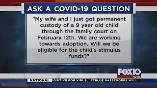 Ask a COVID-19 Question: Stimulus Checks for Adopted Children