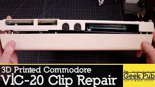 VIC-20 Clip Repair (3D Printed)
