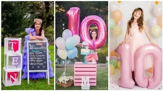 10th Year Birthday Photoshoot Ideas 2025||10th Birthday Photoshoot ||Tenth Year Photoshoot Ideas