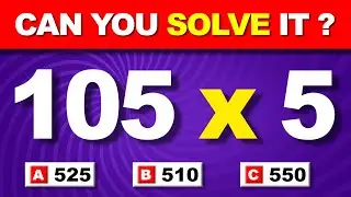 Can You Pass This Maths Quiz...? ➗✖️🧠 | Easy, Medium, Hard, Impossible | Gift Quiz