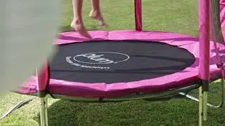 Plum 6ft Junior Trampoline Pink