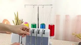 FEIYUE FY515 Sergers Overlock Machine with 2/3/4 Thread Capability