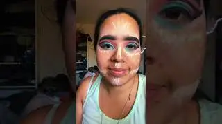 Bold Makeup Transformation: A Colorful and Confident Look#makeup #makeuptutorial