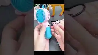 Stay Cool Anywhere with Portable Rechargeable Fan! #StayCool #SummerEssentials #ConvenientLiving